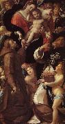 Giulio Cesare Procaccini Madonna and Child with Saints and Angels oil painting on canvas